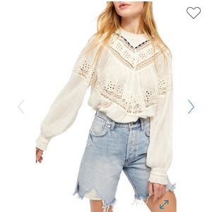 Free people Abigail Victorian top